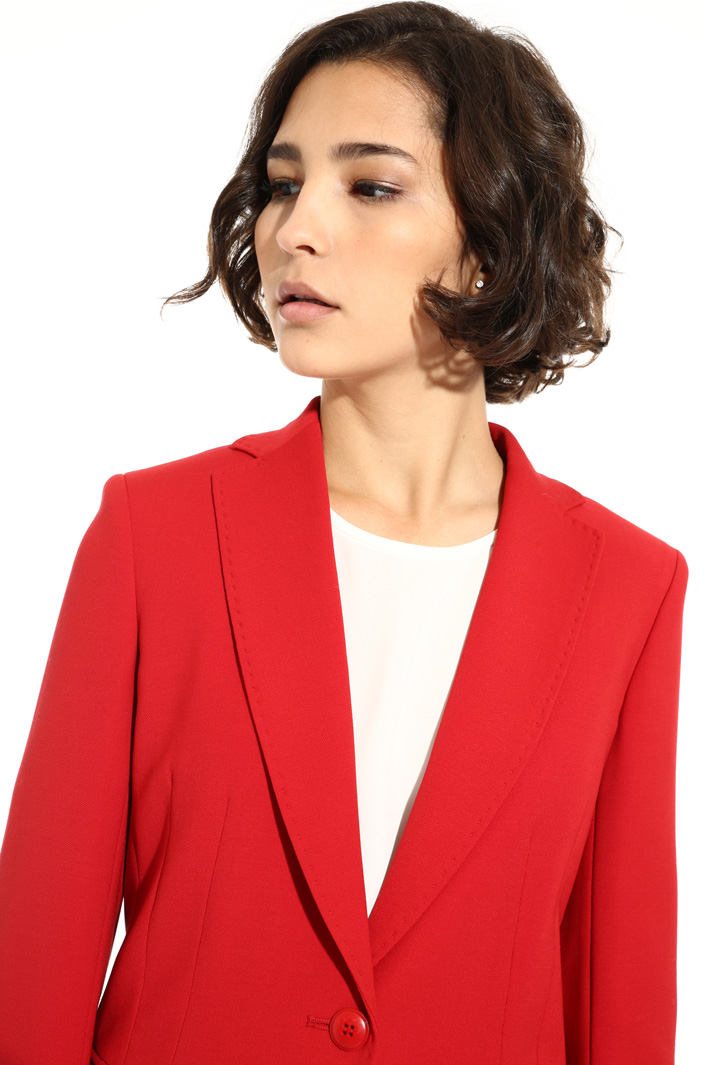 Crepe wool blazer Intrend Crepe wool blazer Intrend
