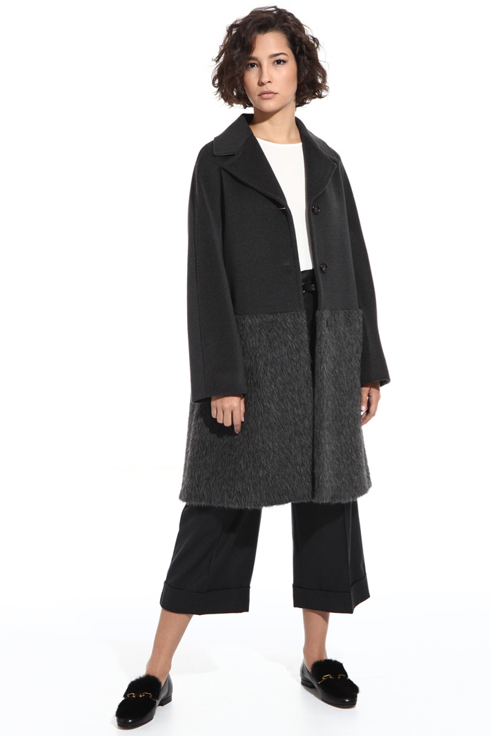 Wool and alpaca coat Intrend Wool and alpaca coat Intrend