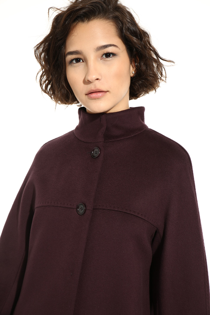 Fox fur cuff coat Intrend Fox fur cuff coat Intrend