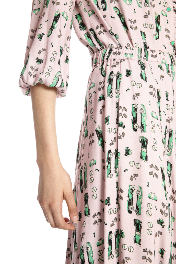Flounced viscose skirt Intrend Flounced viscose skirt Intrend