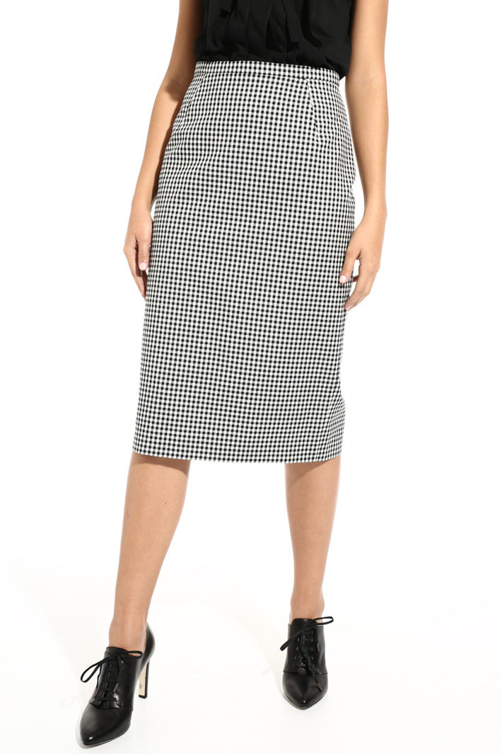Wool and cotton skirt Intrend Wool and cotton skirt Intrend