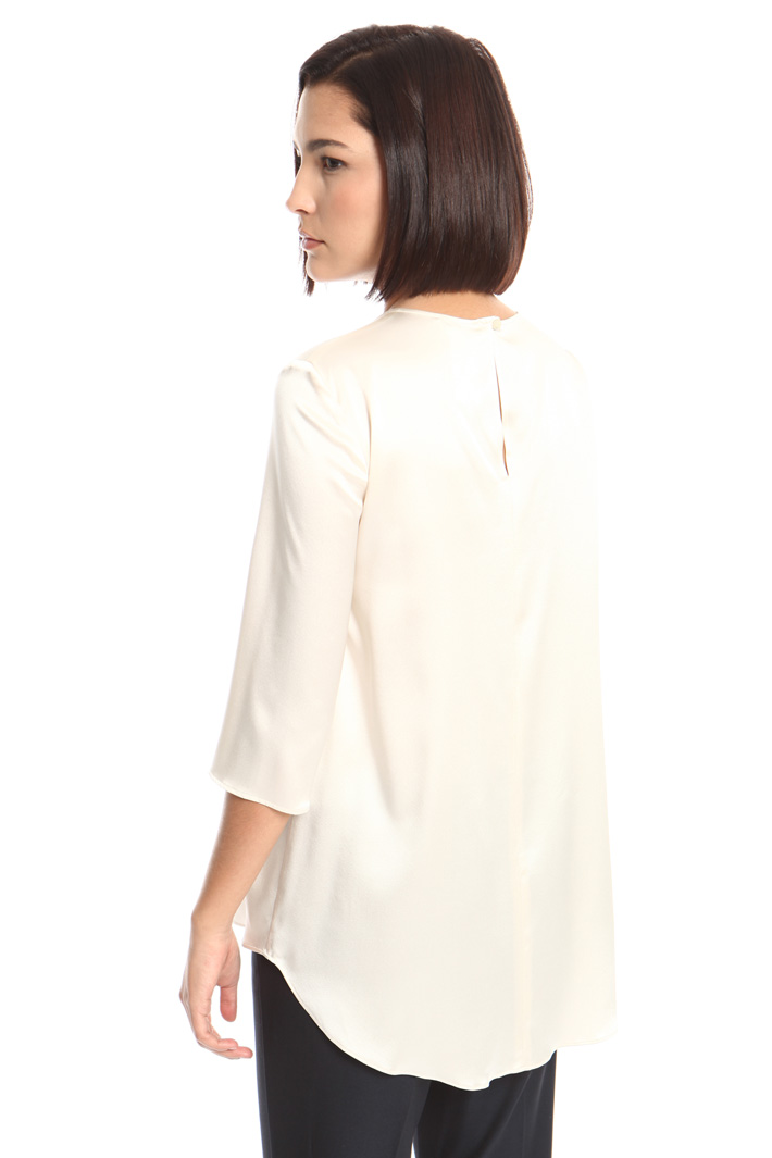 Silk satin blouse Intrend Silk satin blouse Intrend