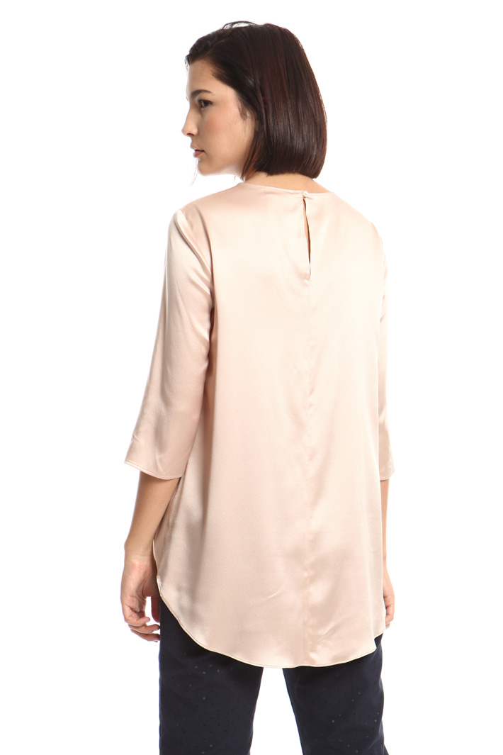Silk satin blouse Intrend Silk satin blouse Intrend