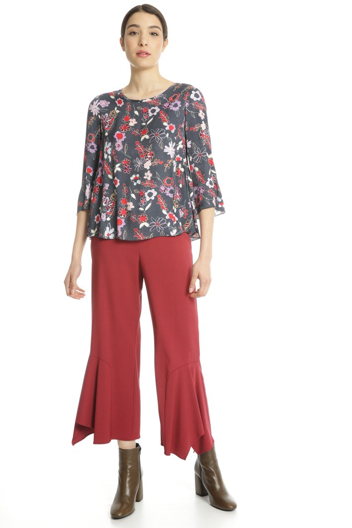 Fluid jacquard blouse Intrend Fluid jacquard blouse Intrend