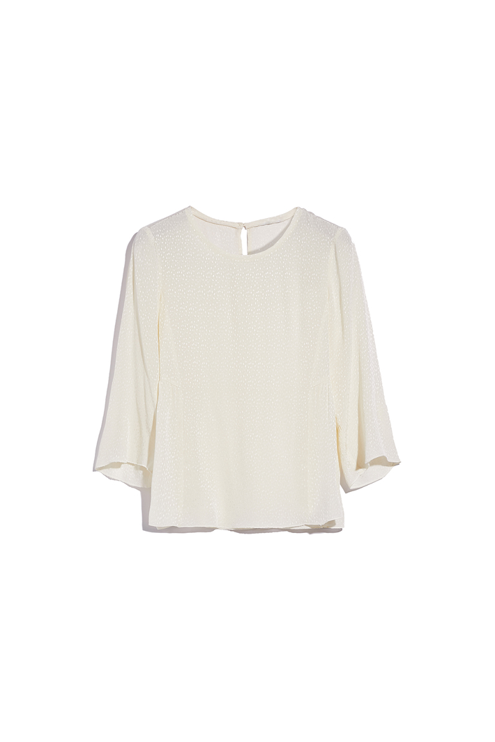 Fluid jacquard blouse Intrend Fluid jacquard blouse Intrend