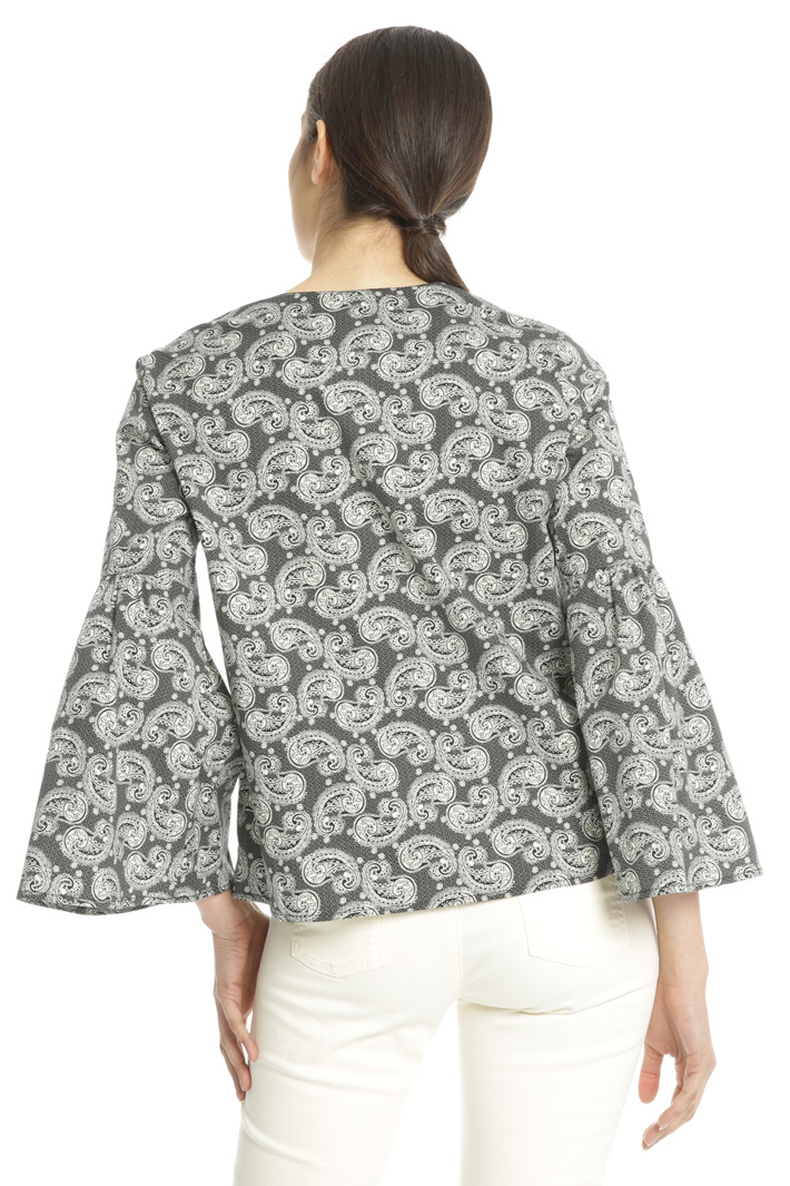 Cotton poplin blouse Intrend Cotton poplin blouse Intrend