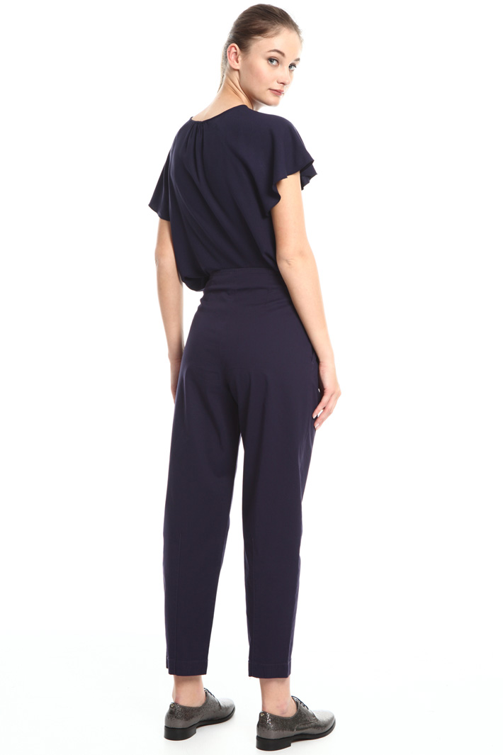Cotton carrot trousers Intrend Cotton carrot trousers Intrend