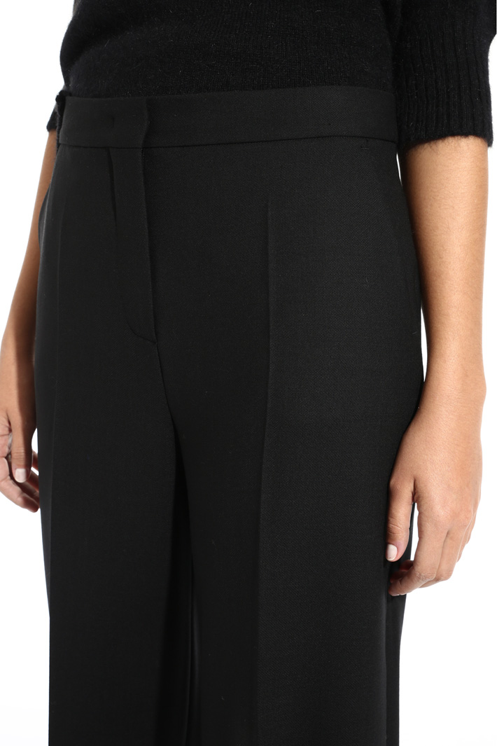 Cropped wool trousers Intrend Cropped wool trousers Intrend