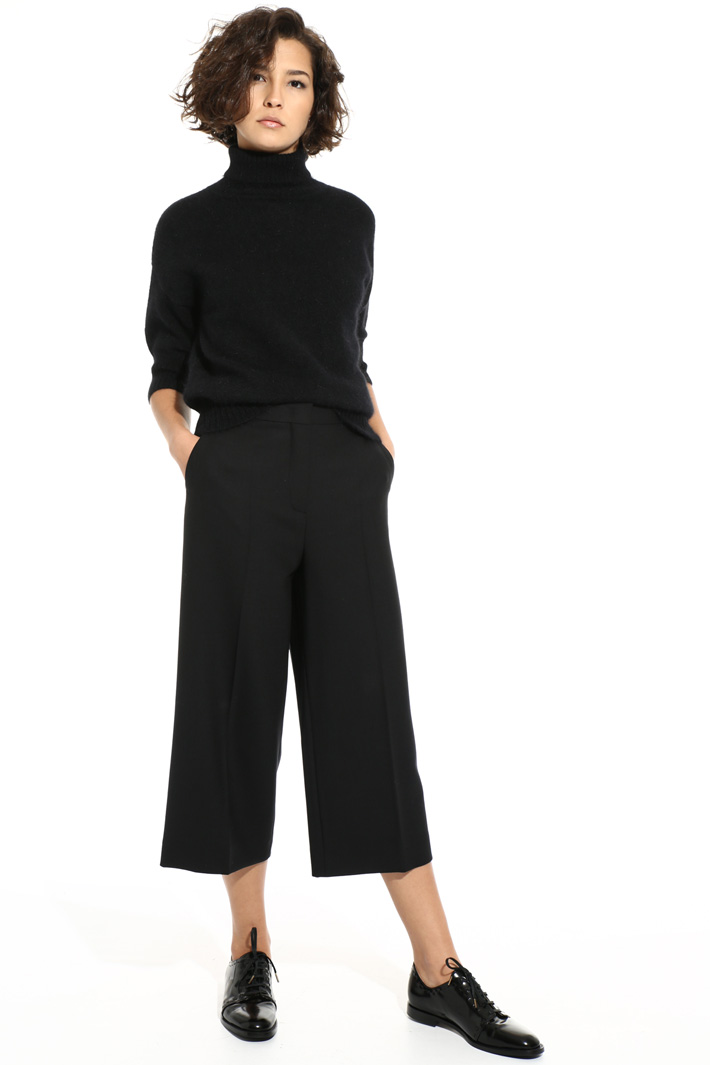 Cropped wool trousers Intrend Cropped wool trousers Intrend