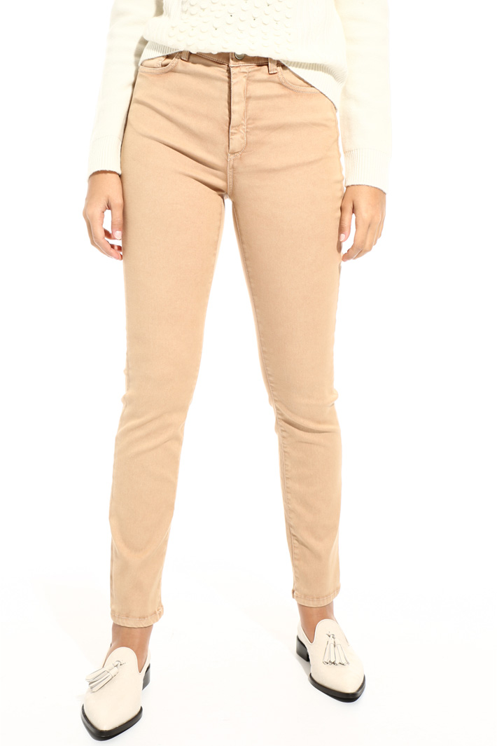 Cotton skinny trousers Intrend Cotton skinny trousers Intrend