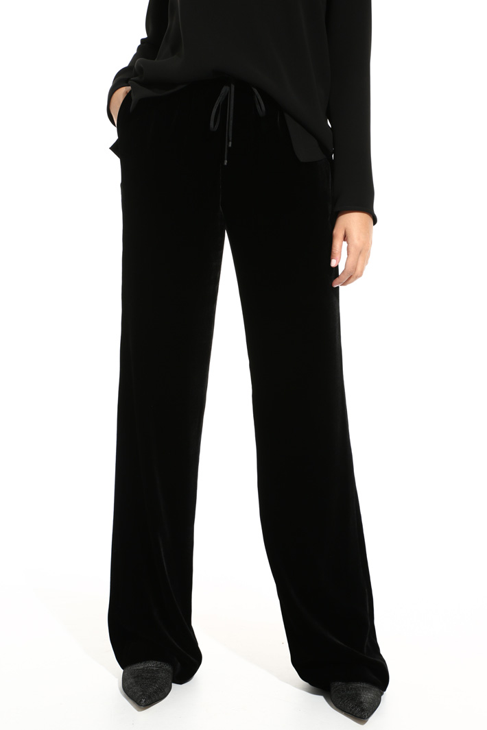Viscose and silk trousers Intrend Viscose and silk trousers Intrend