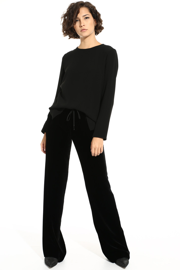 Viscose and silk trousers Intrend Viscose and silk trousers Intrend