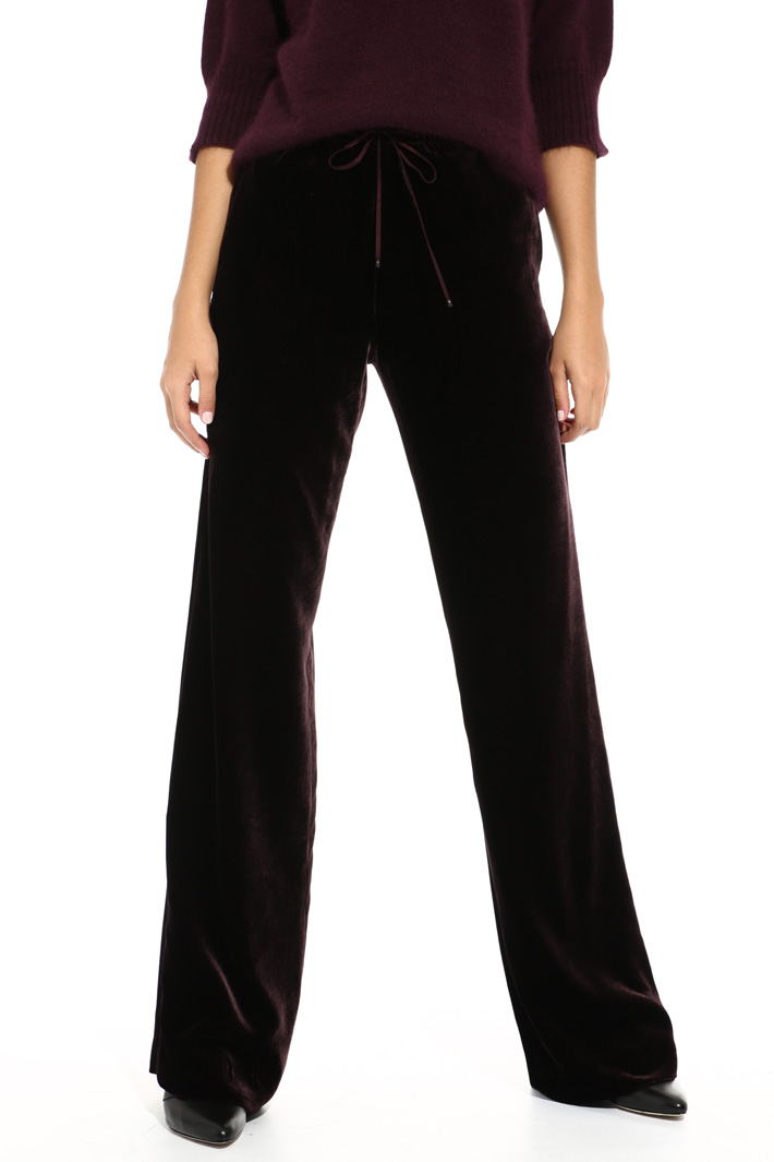 Viscose and silk trousers Intrend Viscose and silk trousers Intrend