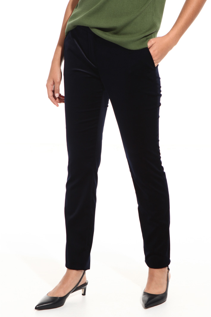 Fitted velvet trousers Intrend Fitted velvet trousers Intrend