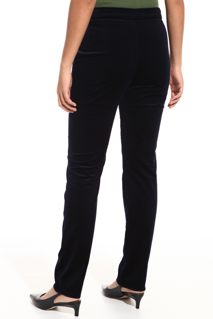 Fitted velvet trousers Intrend Fitted velvet trousers Intrend