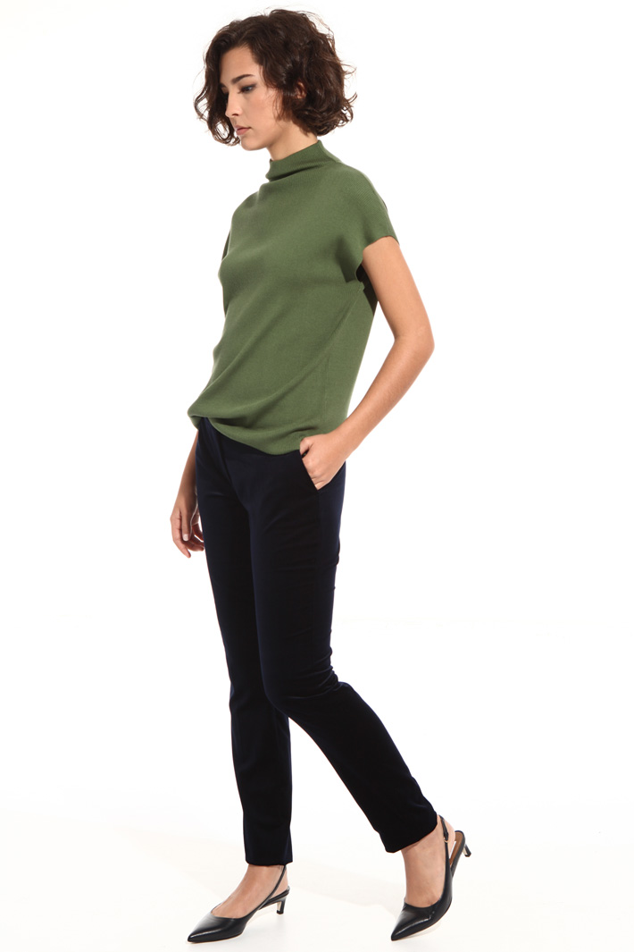 Fitted velvet trousers Intrend Fitted velvet trousers Intrend