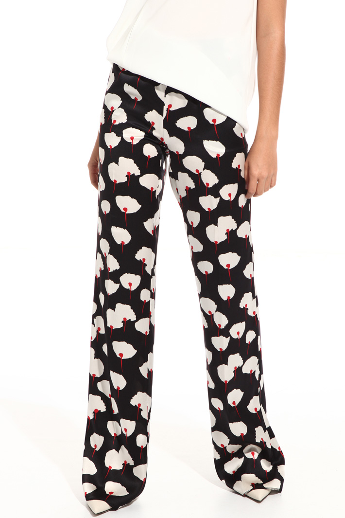 Pure silk trousers Intrend Pure silk trousers Intrend