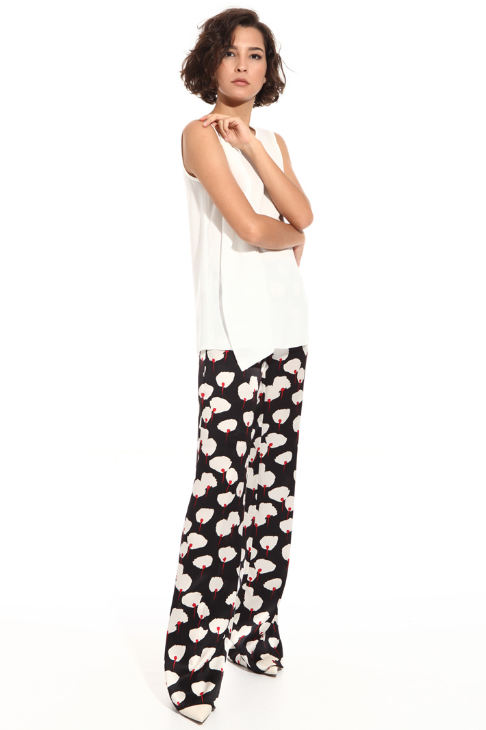Pure silk trousers Intrend Pure silk trousers Intrend