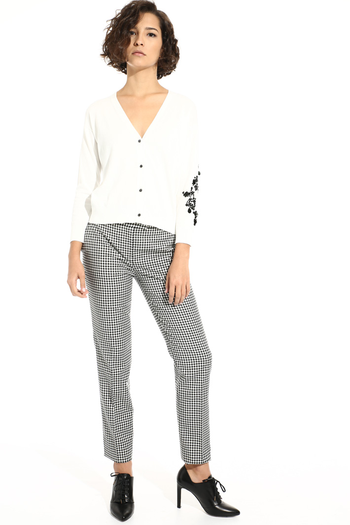Wool and cotton trousers Intrend Wool and cotton trousers Intrend