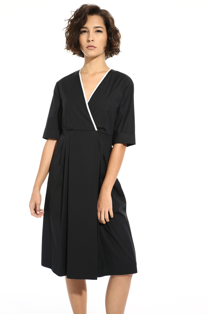 Midi cotton dress Intrend Midi cotton dress Intrend