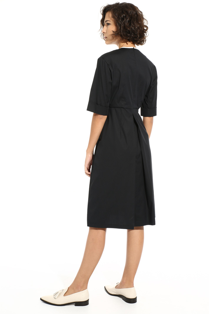 Midi cotton dress Intrend Midi cotton dress Intrend