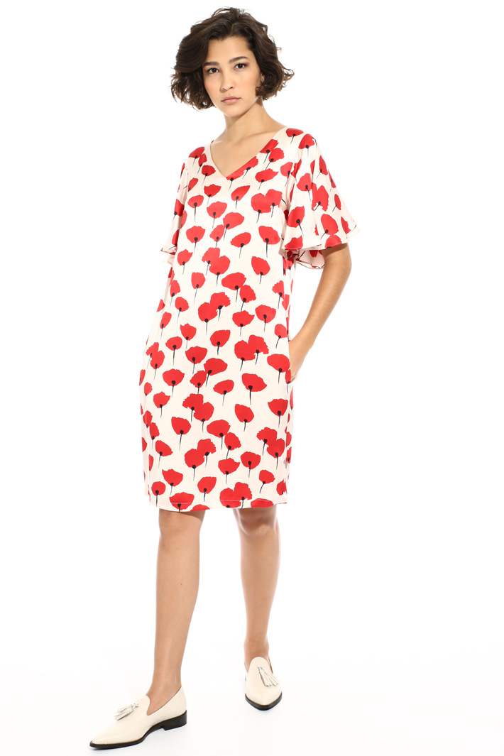 Short dress in pure silk Intrend Short dress in pure silk Intrend