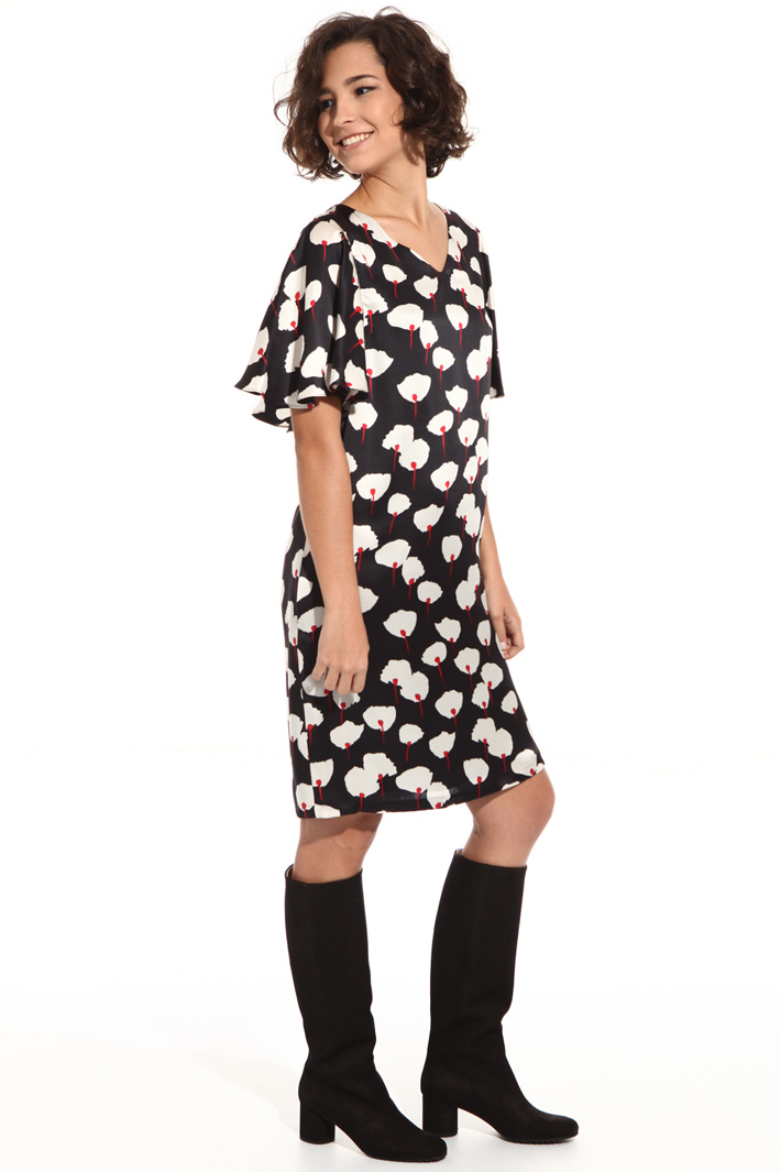 Short dress in pure silk Intrend Short dress in pure silk Intrend