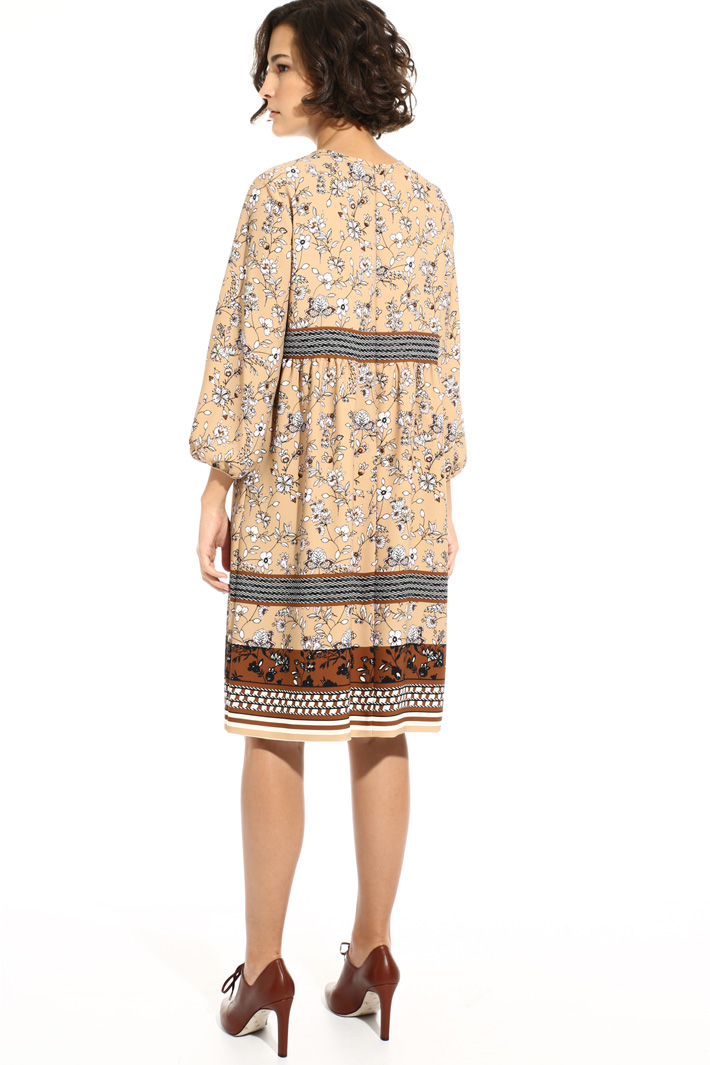 Printed cady dress Intrend Printed cady dress Intrend