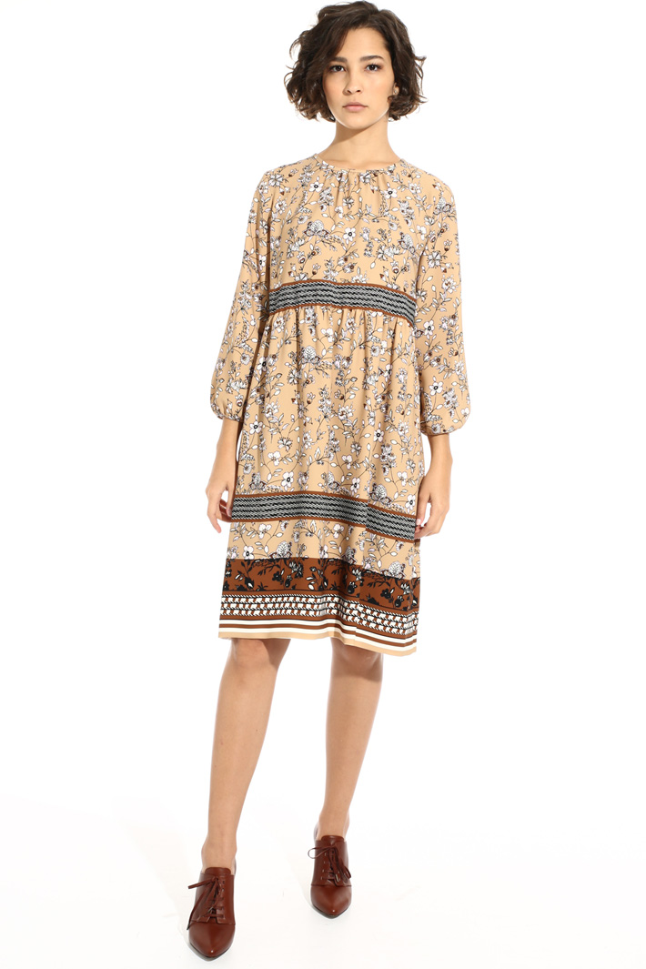 Printed cady dress Intrend Printed cady dress Intrend