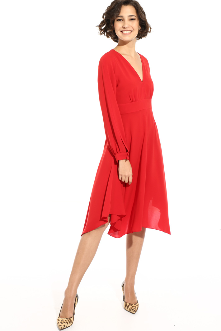 Triacetate midi dress Intrend Triacetate midi dress Intrend