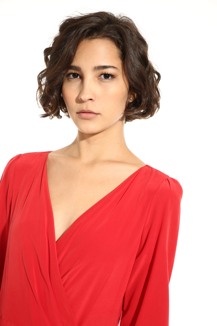 Crepe de chine dress Intrend Crepe de chine dress Intrend