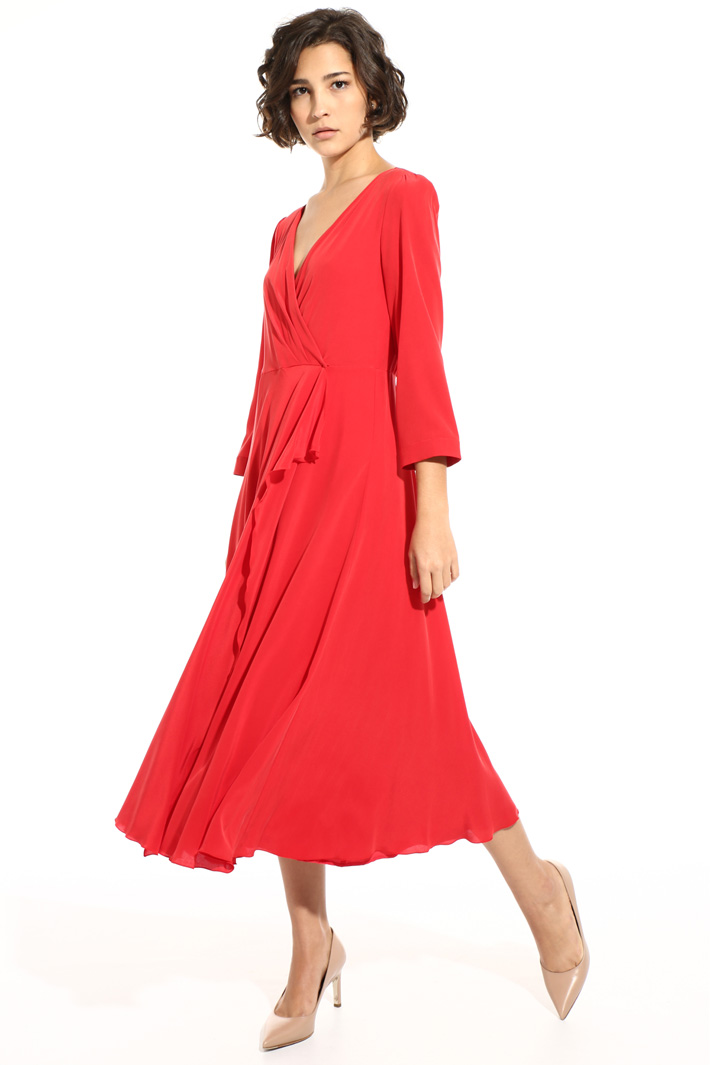 Crepe de chine dress Intrend Crepe de chine dress Intrend