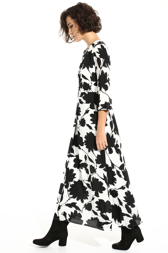 Long silk dress Intrend Long silk dress Intrend