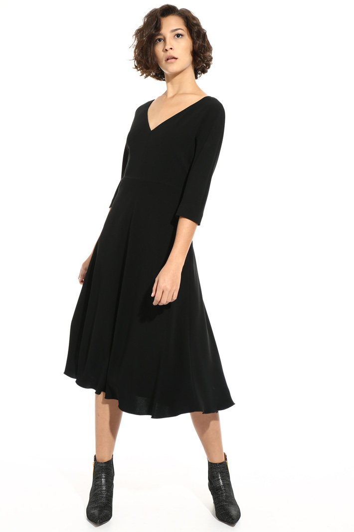 Triacetate midi dress Intrend Triacetate midi dress Intrend