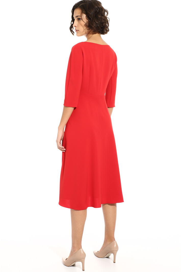 Triacetate midi dress Intrend Triacetate midi dress Intrend