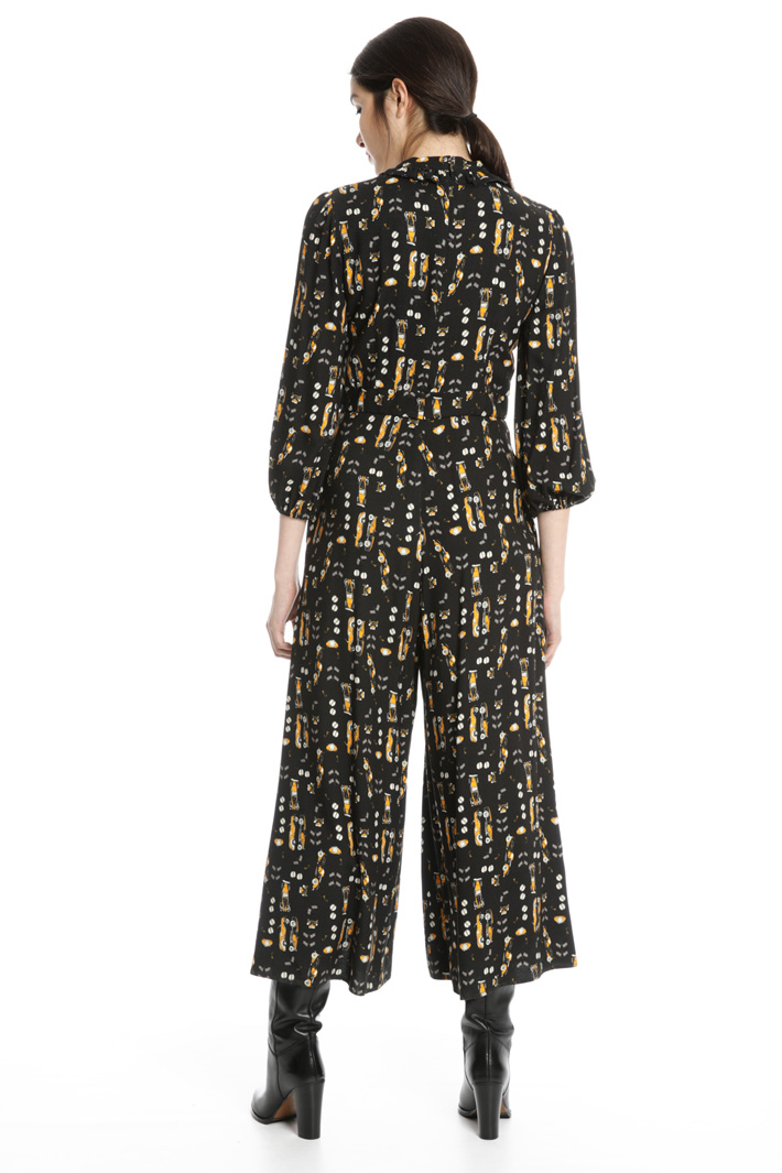 Crepe viscose jumpsuit Intrend Crepe viscose jumpsuit Intrend
