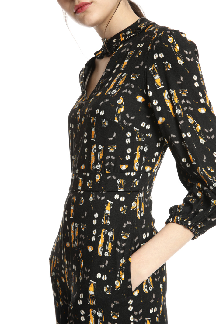 Crepe viscose jumpsuit Intrend Crepe viscose jumpsuit Intrend