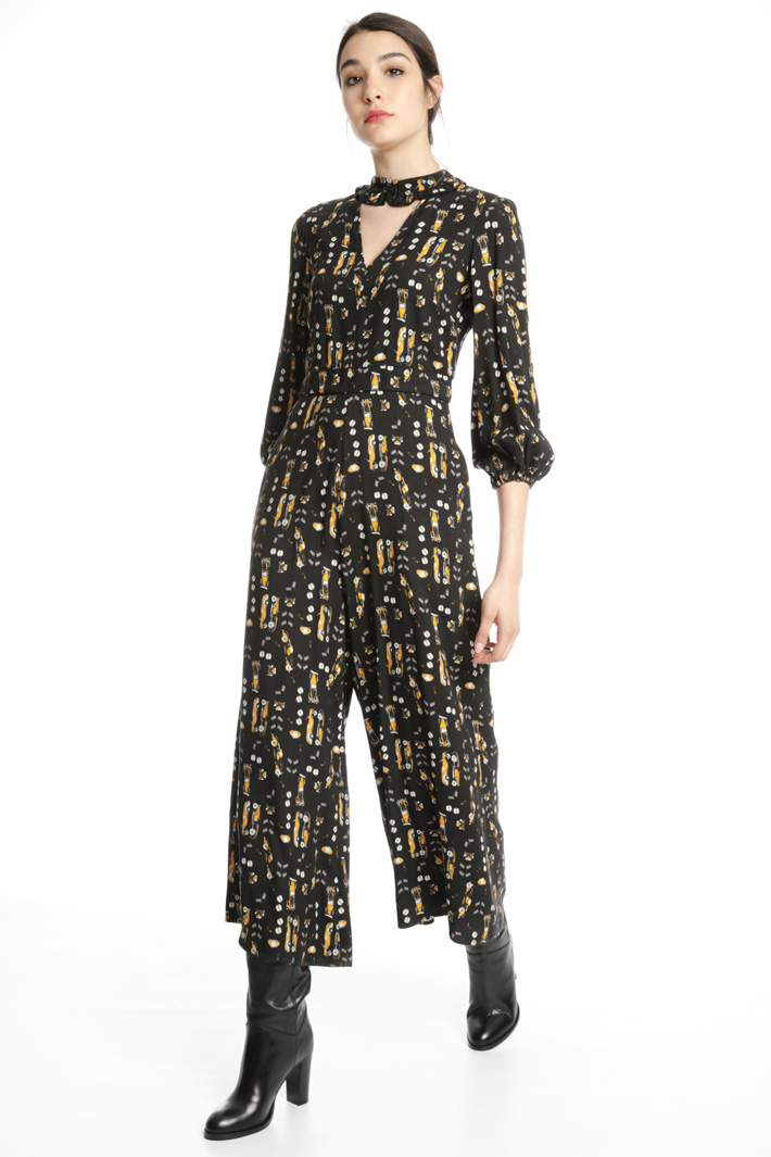 Crepe viscose jumpsuit Intrend Crepe viscose jumpsuit Intrend