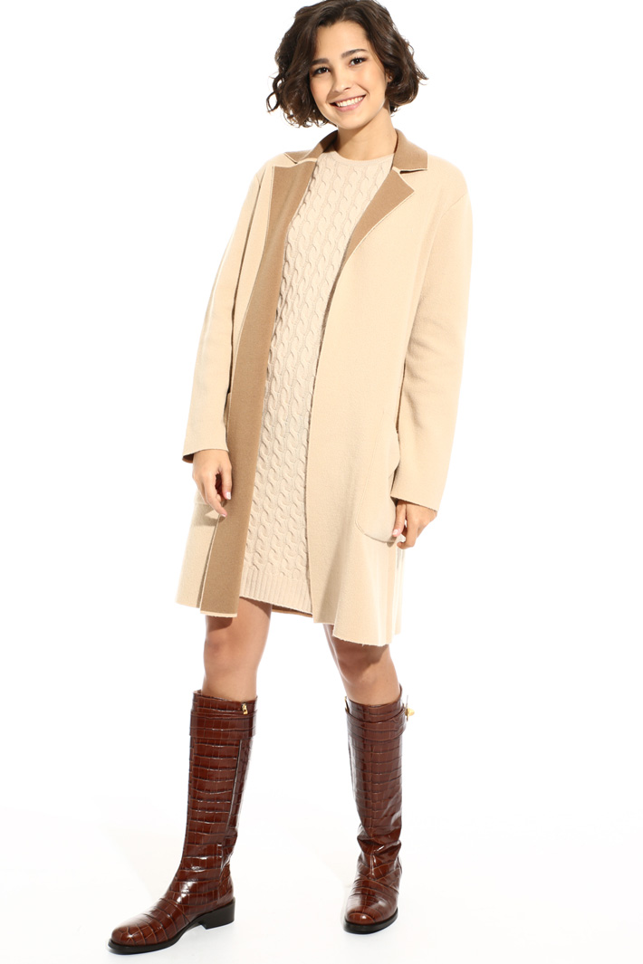 Knitted coat Intrend Knitted coat Intrend