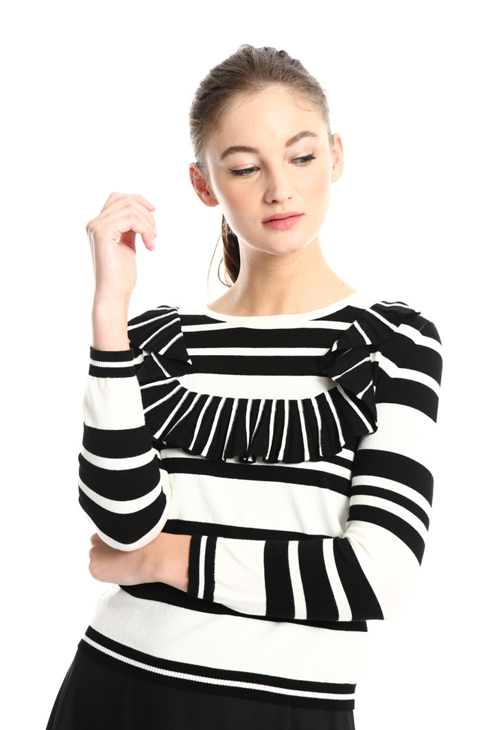 Sweater overlay dress Intrend Sweater overlay dress Intrend