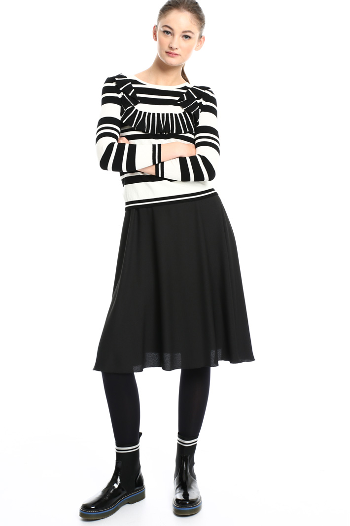 Sweater overlay dress Intrend Sweater overlay dress Intrend