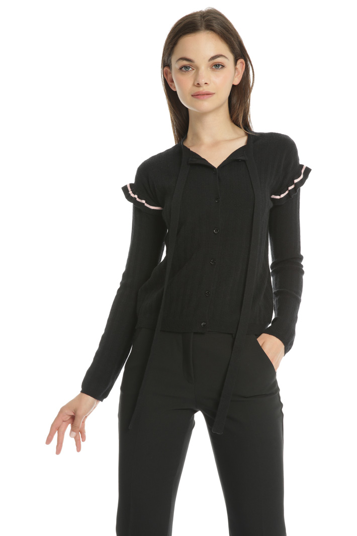 Friled cardigan Intrend Friled cardigan Intrend