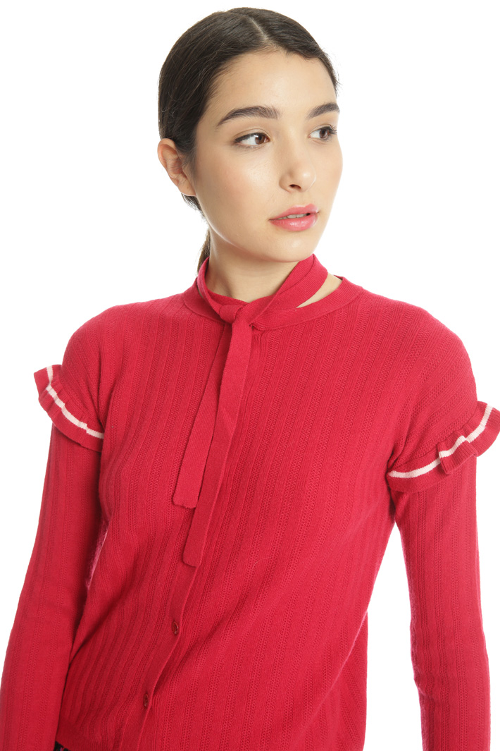 Friled cardigan Intrend Friled cardigan Intrend