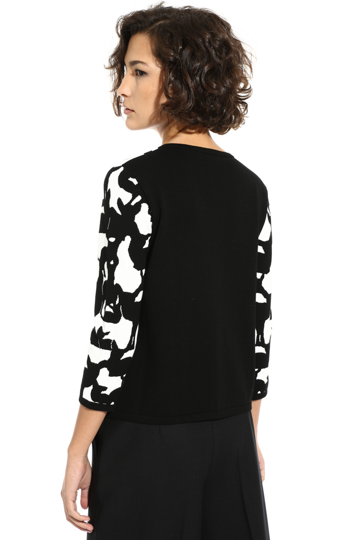 Printed viscose cardigan Intrend Printed viscose cardigan Intrend