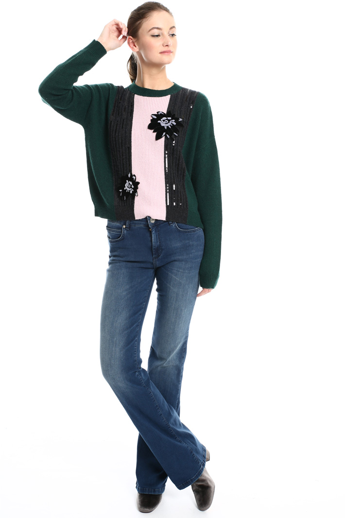 Viscose and wool sweater Intrend Viscose and wool sweater Intrend