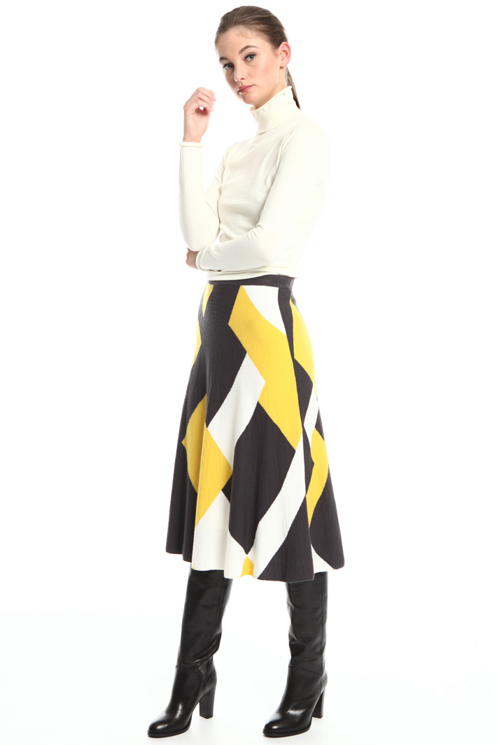 Viscose turtleneck top Intrend Viscose turtleneck top Intrend