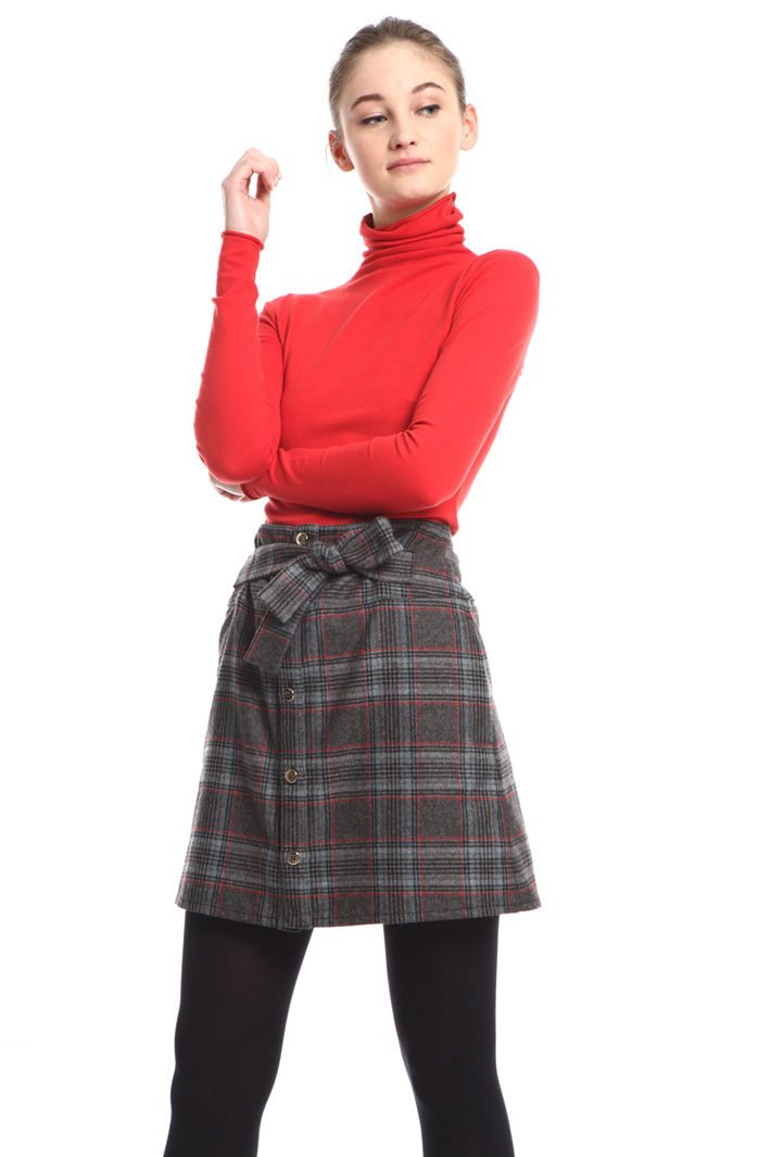 Viscose turtleneck top Intrend Viscose turtleneck top Intrend
