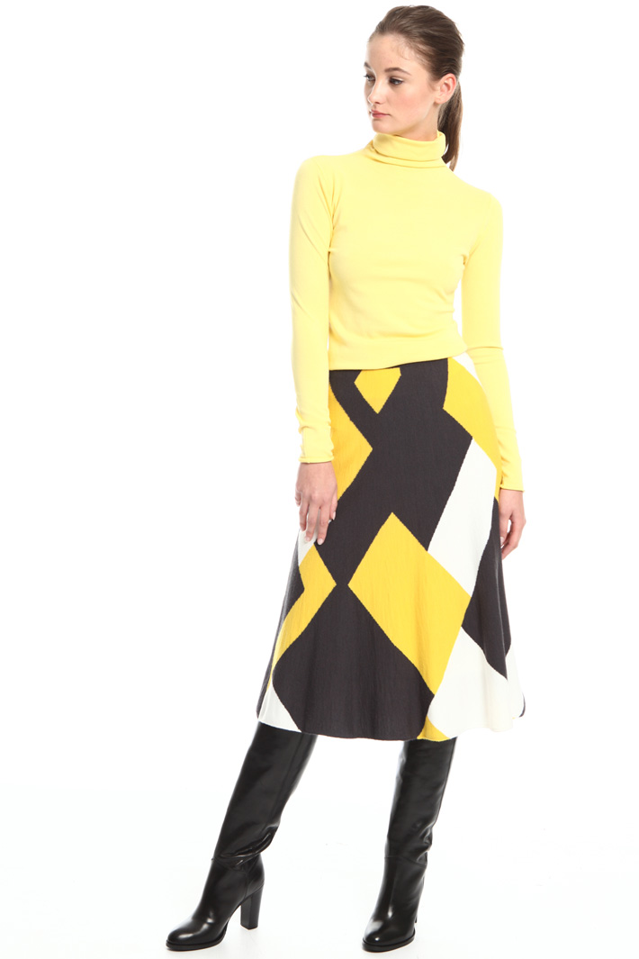 Viscose turtleneck top Intrend Viscose turtleneck top Intrend