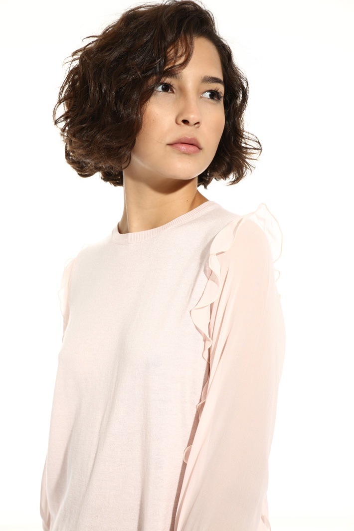 Silk and wool sweater Intrend Silk and wool sweater Intrend