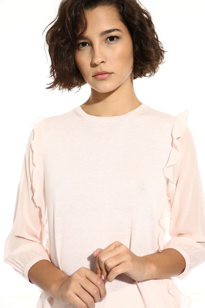 Silk and wool sweater Intrend Silk and wool sweater Intrend